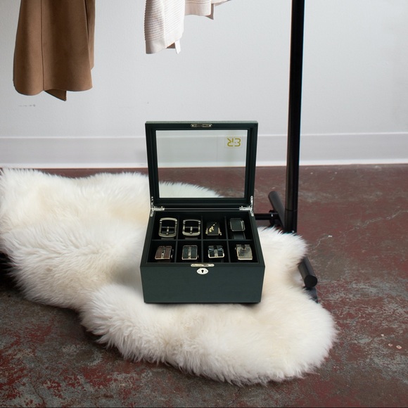 RITZY BELT STORAGE ORGANIZER  BOX - Picture 3 of 10